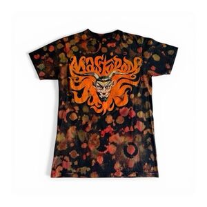 ★ Mastodon Devil Tour 2013 Customed Graphic Tee - Black Tie Dye ★